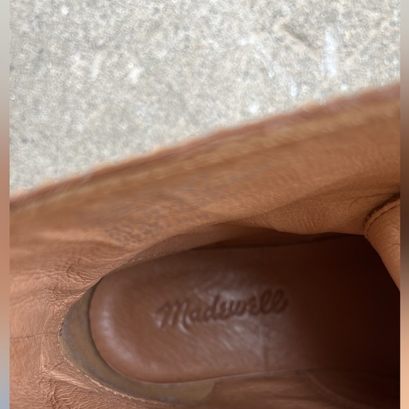 MADEWELL The Clair Lace-Up Boot in Leather Size 6 - Picture 12 of 15